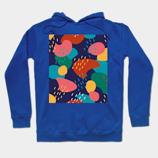 Funny rainbow shapes Hoodie